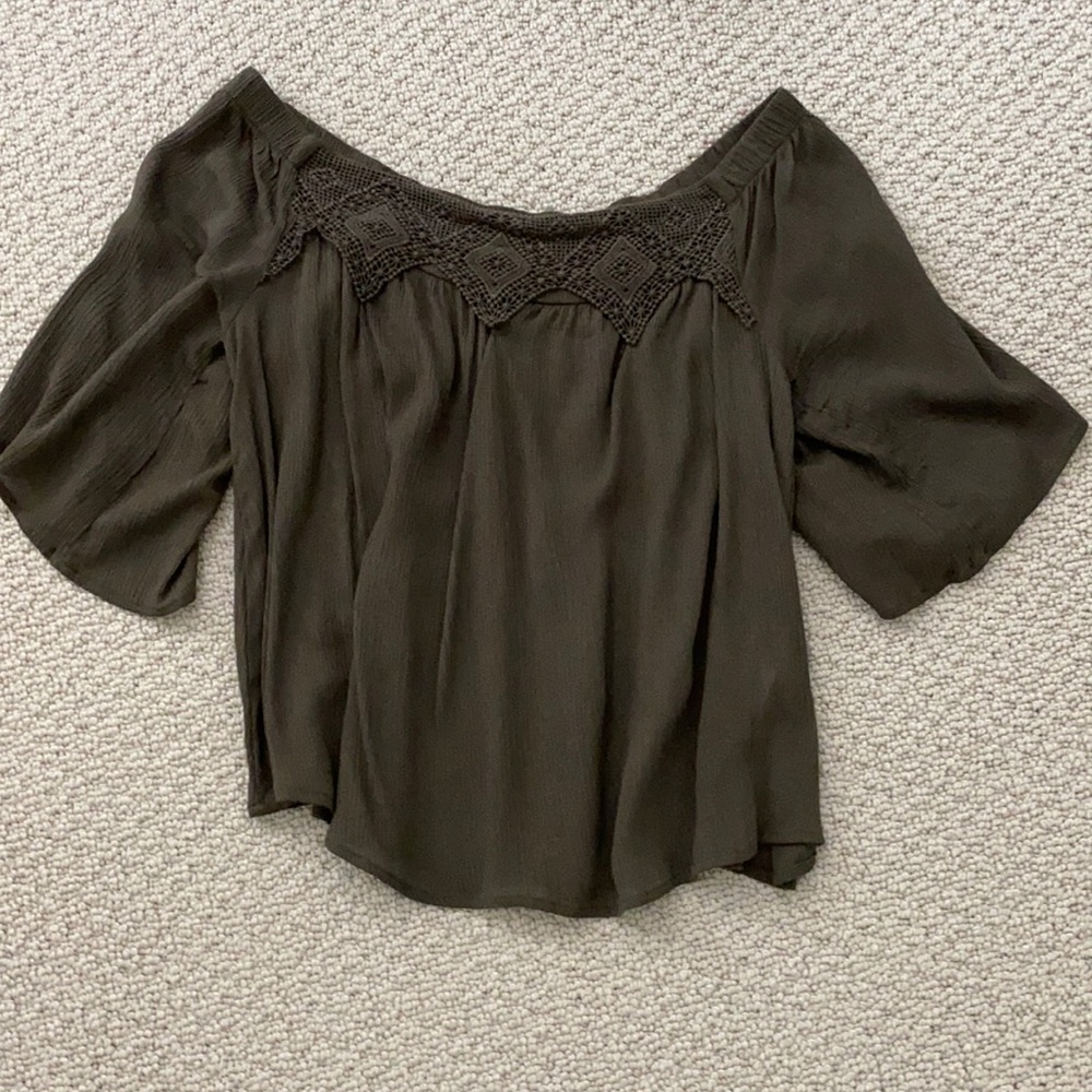 Lush off the shoulder top